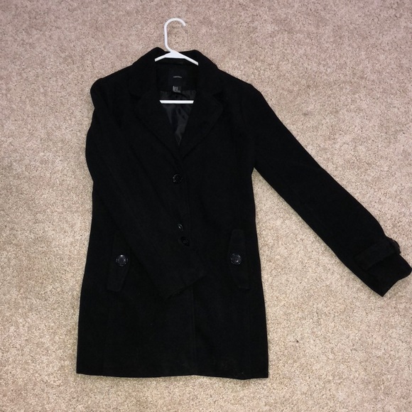 Forever 21 Jackets & Blazers - Forever 21 Black Peacoat Forever 21 Jackets & Blazers - Forever 21 Black Peacoat